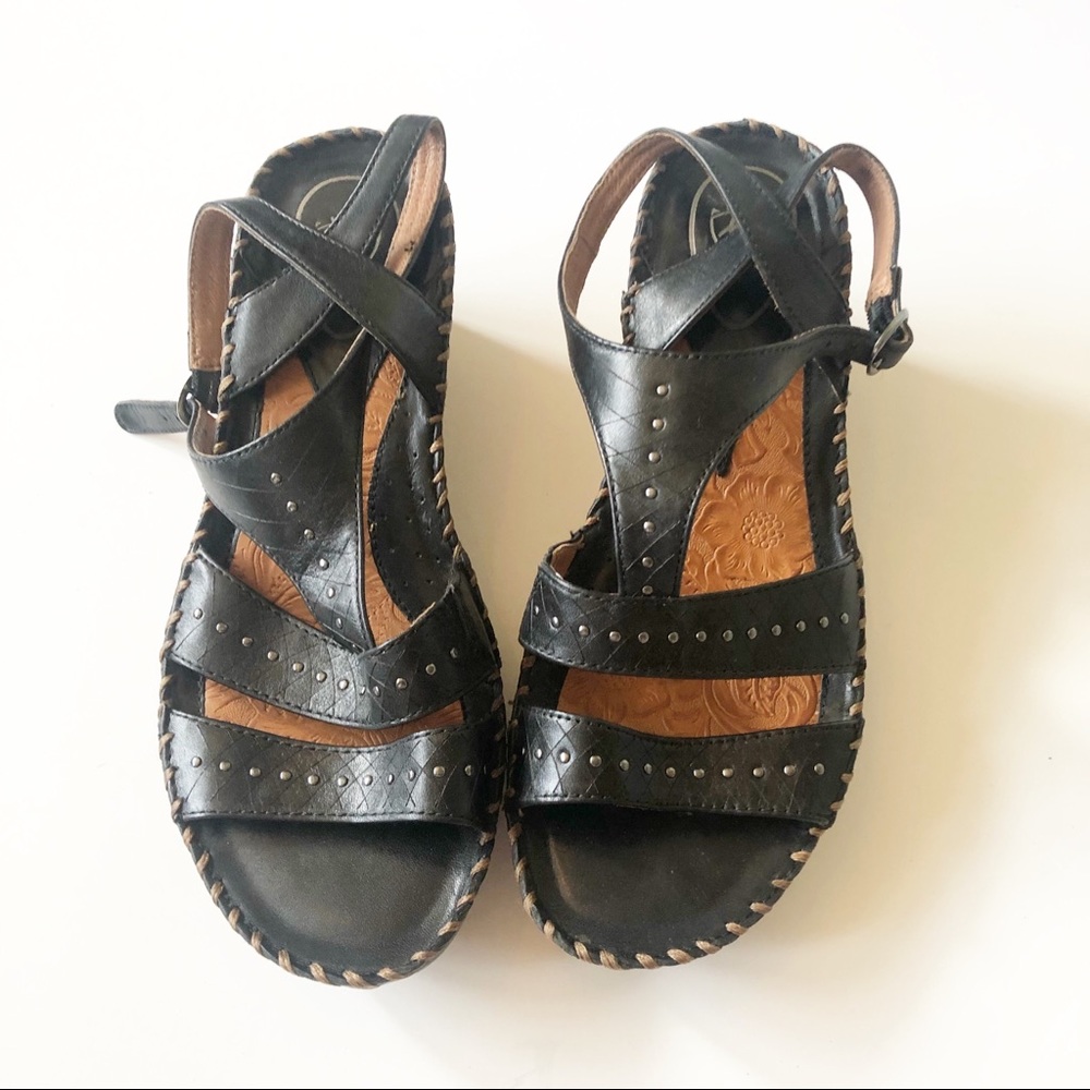 Ariat | Tropez Leather Wedge Sandals